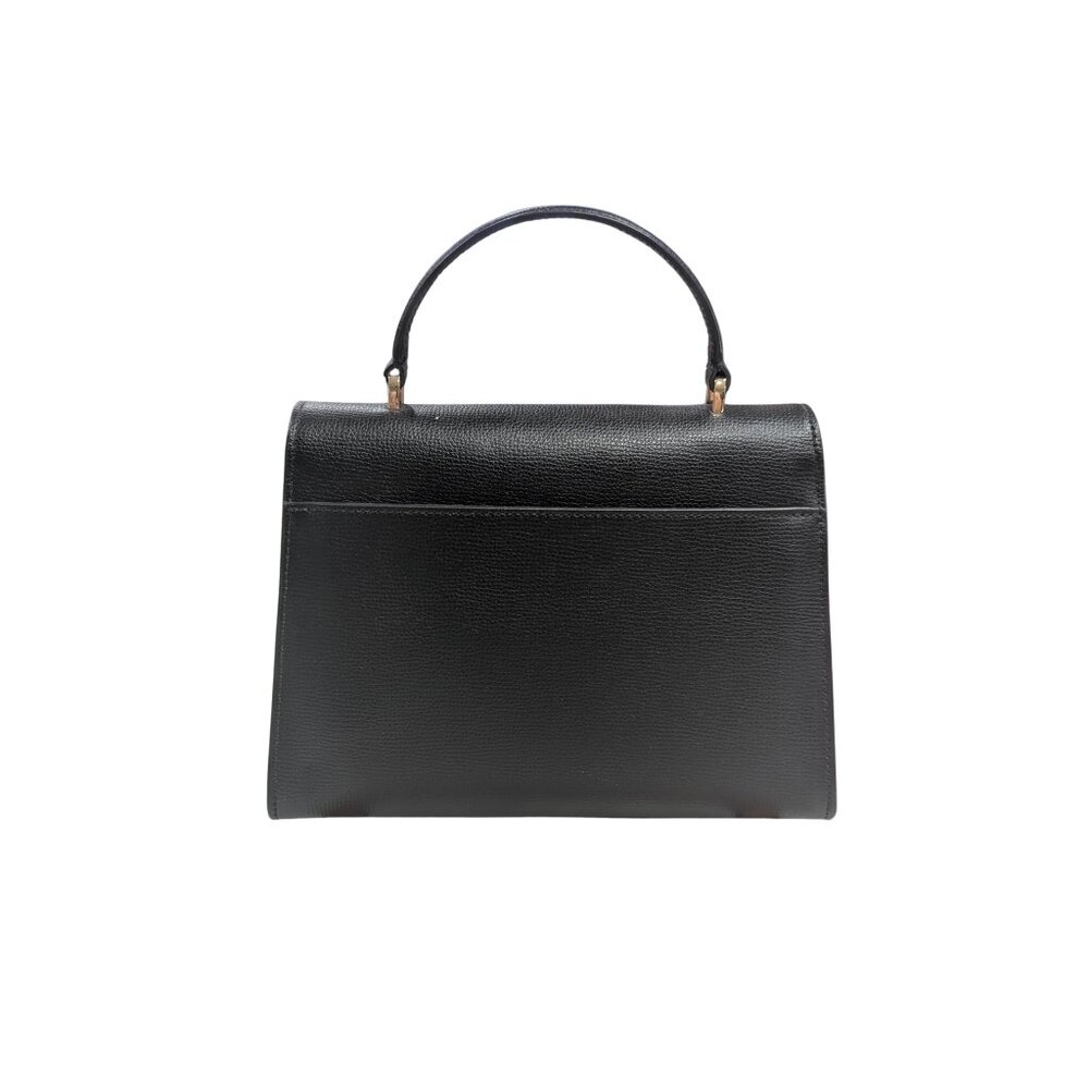 Kate Spade New York – Black Leather Top Handle Satchel (NWOT) - Picture 2 of 6
